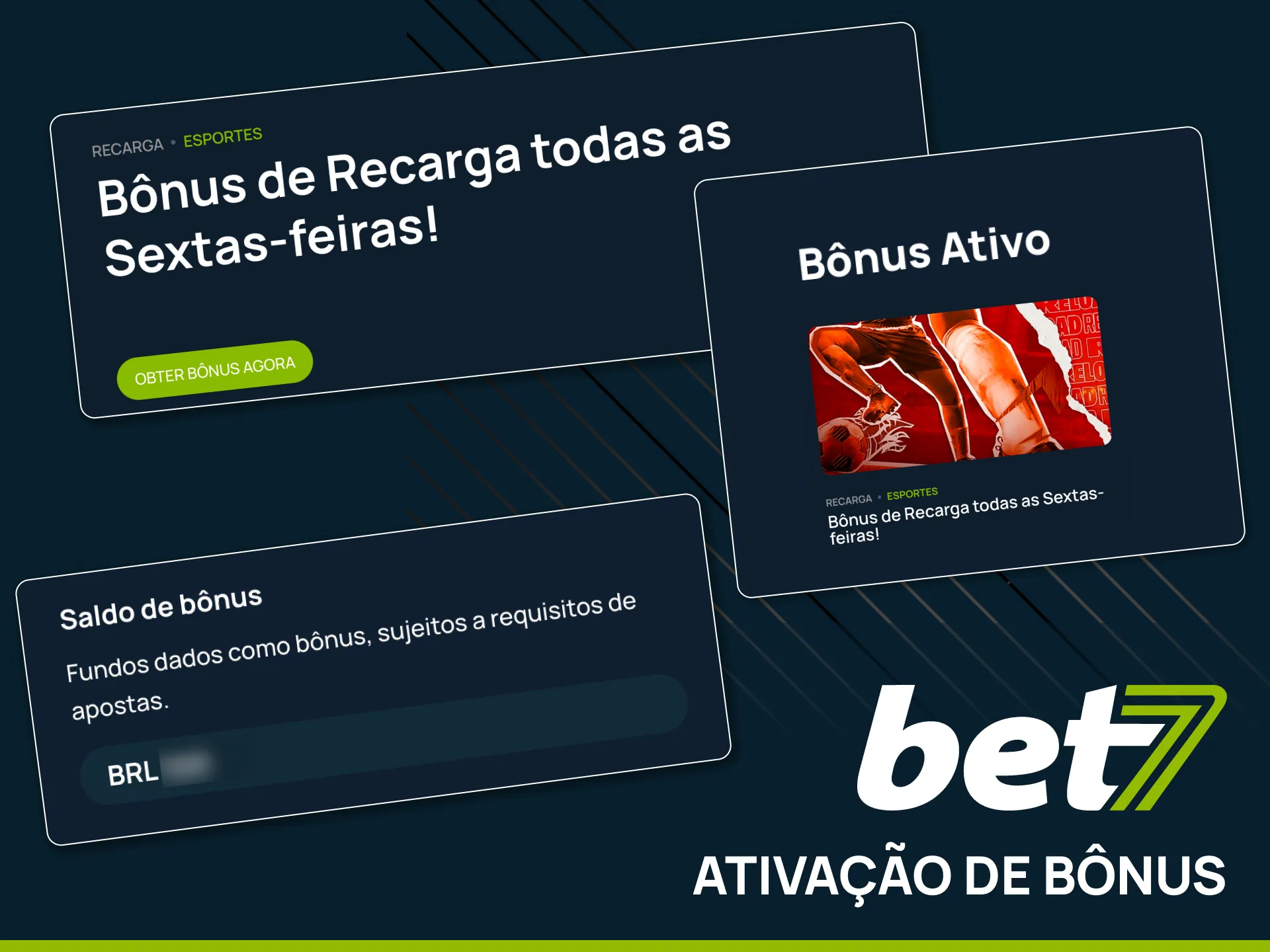 Confira seu saldo de bônus e requisitos de aposta na Bet7.