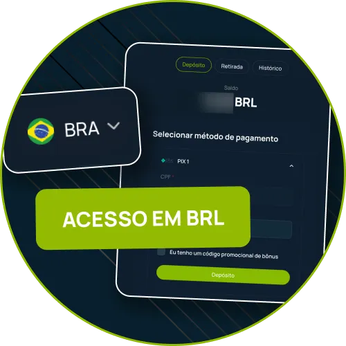 Jogue e aposte usando a moeda brasileira na Bet7.