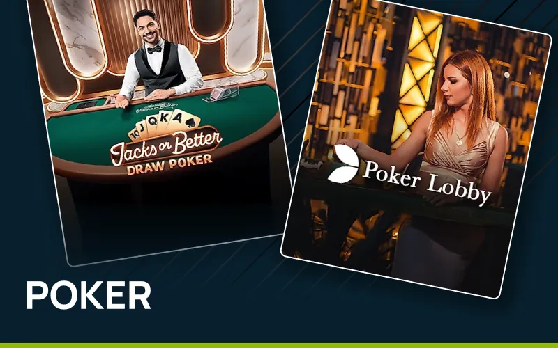 Experimente o poker ao vivo em tempo real na Bet7.