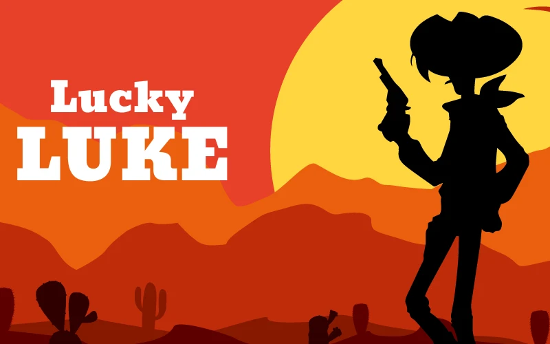 Gire a slot Lucky Luke no site oficial da Bet7.