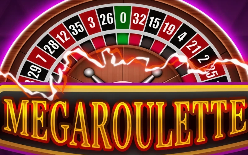 Aposte na Mega Roulette no site oficial da plataforma Bet7.
