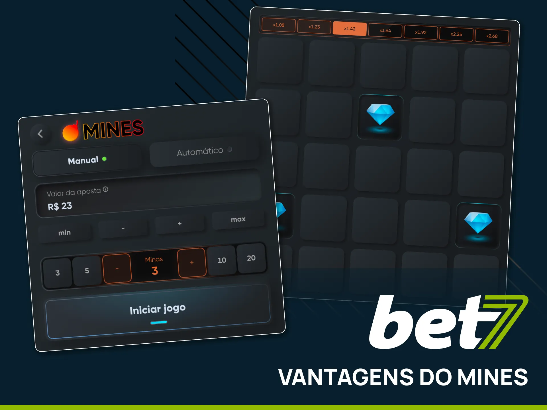 Escolha entre ganhos constantes ou grandes prêmios na Bet7.