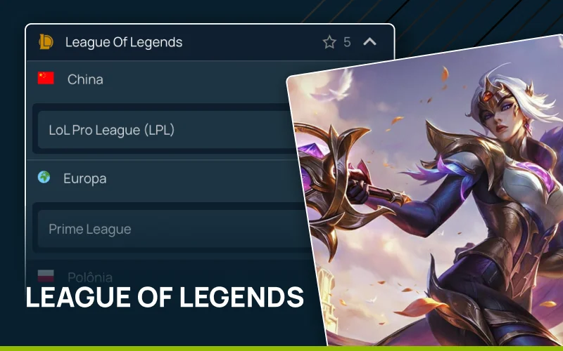 Torça no mundial de LoL com a Bet7.