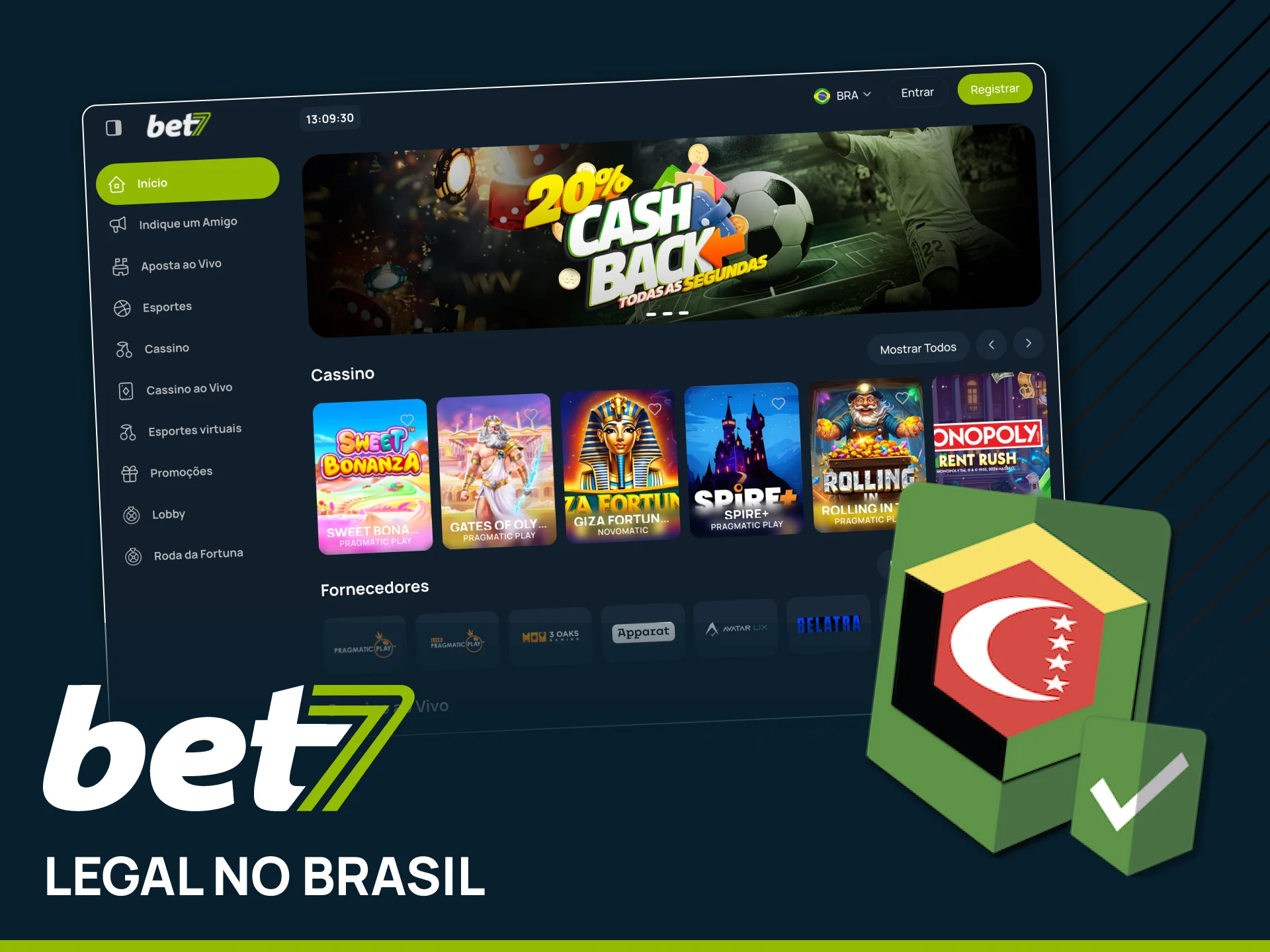 Jogue com segurança na Bet7 oficial.