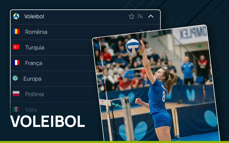 Aposte no voleibol agora na Bet7.